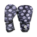 Maya Symbol Pattern Print Boxing Gloves