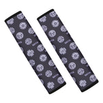 Maya Symbol Pattern Print Car Seat Belt Covers