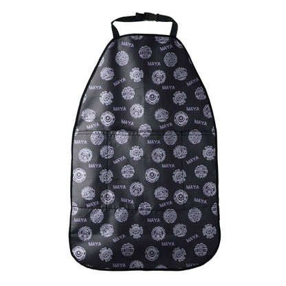 Maya Symbol Pattern Print Car Seat Organizers