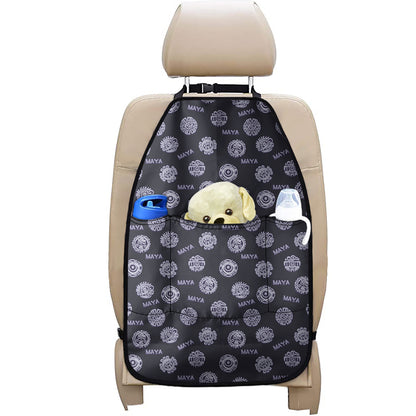 Maya Symbol Pattern Print Car Seat Organizers
