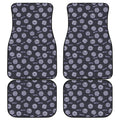 Maya Symbol Pattern Print Front and Back Car Floor Mats