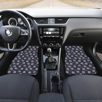 Maya Symbol Pattern Print Front Car Floor Mats