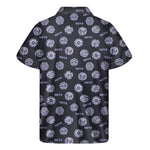 Maya Symbol Pattern Print Men's Short Sleeve Shirt