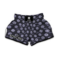 Maya Symbol Pattern Print Muay Thai Boxing Shorts