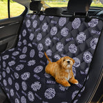 Maya Symbol Pattern Print Pet Car Back Seat Cover