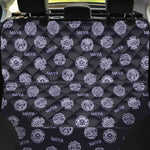 Maya Symbol Pattern Print Pet Car Back Seat Cover