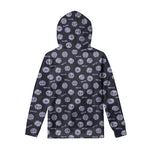 Maya Symbol Pattern Print Pullover Hoodie