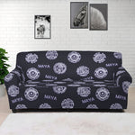 Maya Symbol Pattern Print Sofa Cover