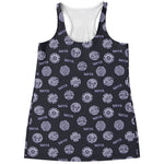 Maya Symbol Pattern Print Women's Racerback Tank Top