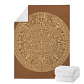 Mayan Calendar Print Blanket