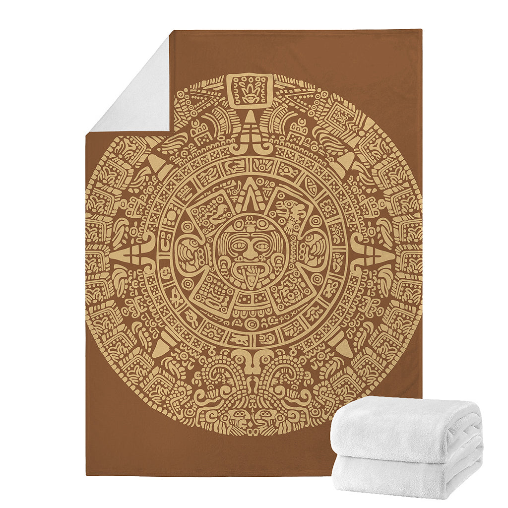 Mayan Calendar Print Blanket