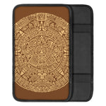 Mayan Calendar Print Car Center Console Cover