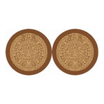 Mayan Calendar Print Car Coasters