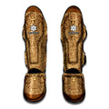 Mayan Calendar Print Muay Thai Shin Guards
