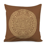 Mayan Calendar Print Pillow Cover