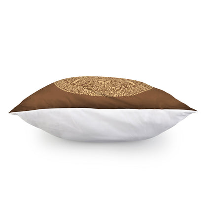 Mayan Calendar Print Pillow Cover