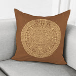 Mayan Calendar Print Pillow Cover