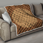 Mayan Calendar Print Quilt