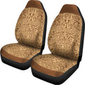 Mayan Calendar Print Universal Fit Car Seat Covers