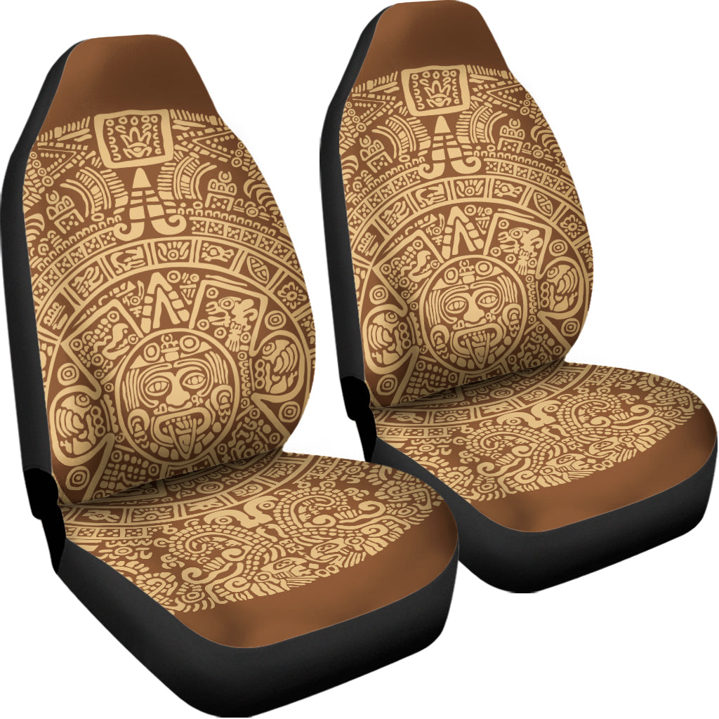 Mayan Calendar Print Universal Fit Car Seat Covers