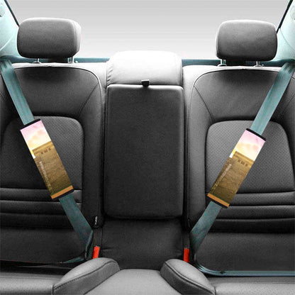 Mayan Civilization Print Car Seat Belt Covers