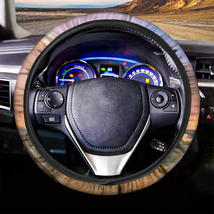 Mayan Civilization Print Car Steering Wheel Cover
