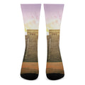 Mayan Civilization Print Crew Socks