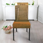 Mayan Civilization Print Dining Chair Slipcover