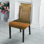 Mayan Civilization Print Dining Chair Slipcover