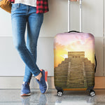 Mayan Civilization Print Luggage Cover