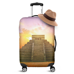 Mayan Civilization Print Luggage Cover