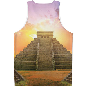 Mayan Civilization Print Men's Tank Top