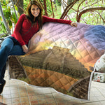 Mayan Civilization Print Quilt