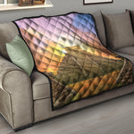 Mayan Civilization Print Quilt