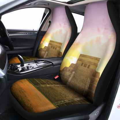Mayan Civilization Print Universal Fit Car Seat Covers