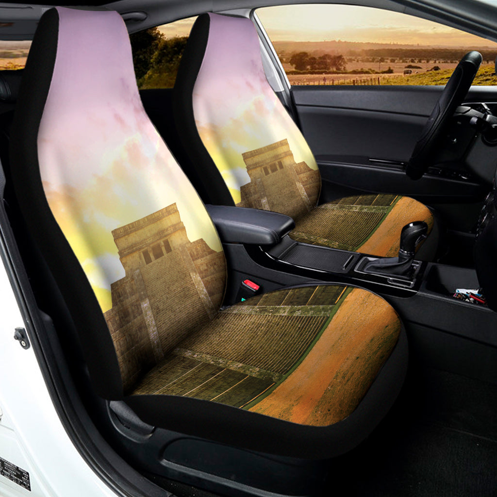 Mayan Civilization Print Universal Fit Car Seat Covers