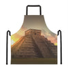 Mayan Pyramid Print Apron