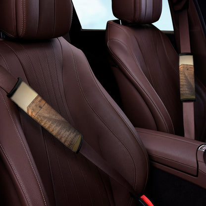 Mayan Pyramid Print Car Seat Belt Covers