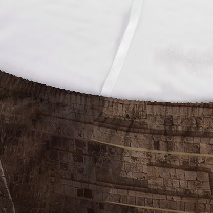 Mayan Pyramid Print Sofa Cover