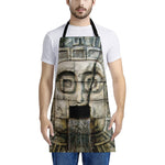 Mayan Stone Print Apron