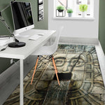 Mayan Stone Print Area Rug