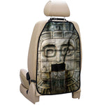 Mayan Stone Print Car Seat Organizers