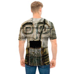 Mayan Stone Print Men's T-Shirt