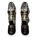 Mayan Stone Print Muay Thai Shin Guard