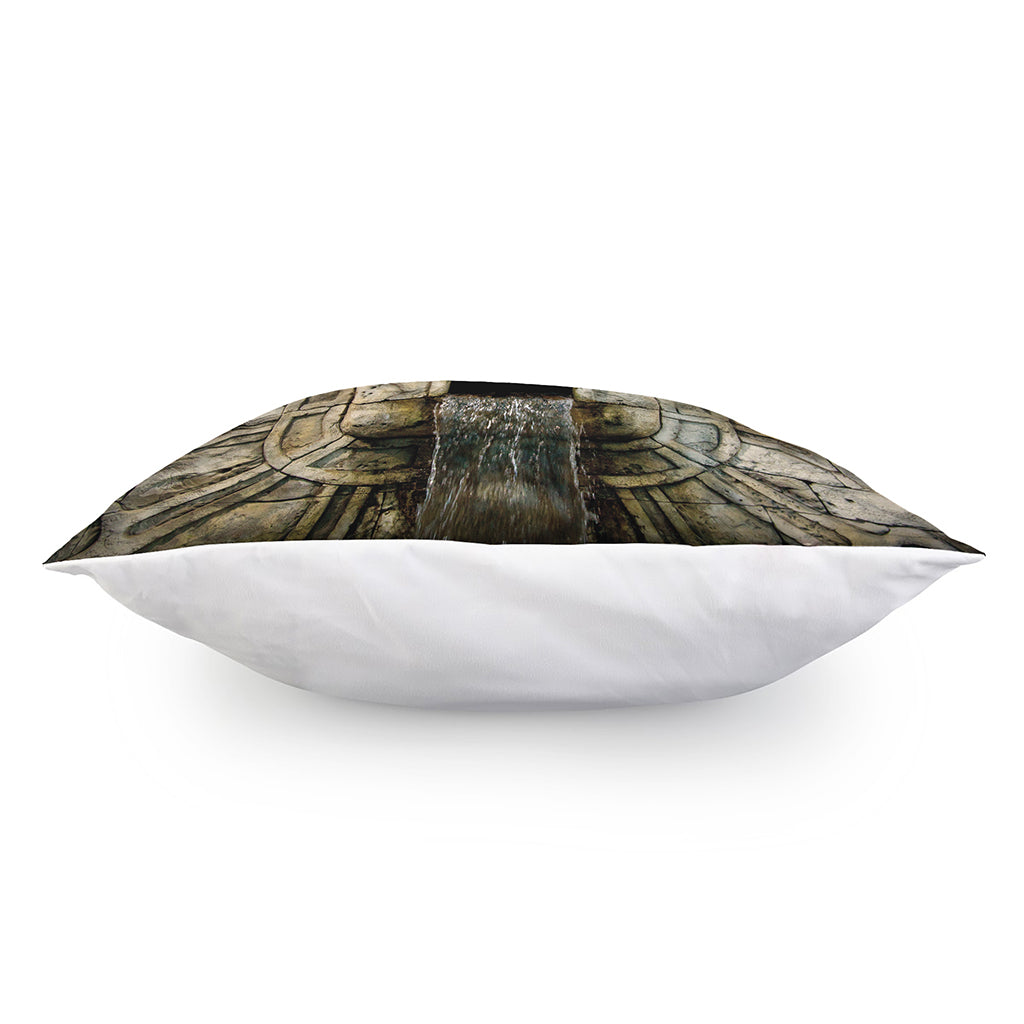 Mayan Stone Print Pillow Cover