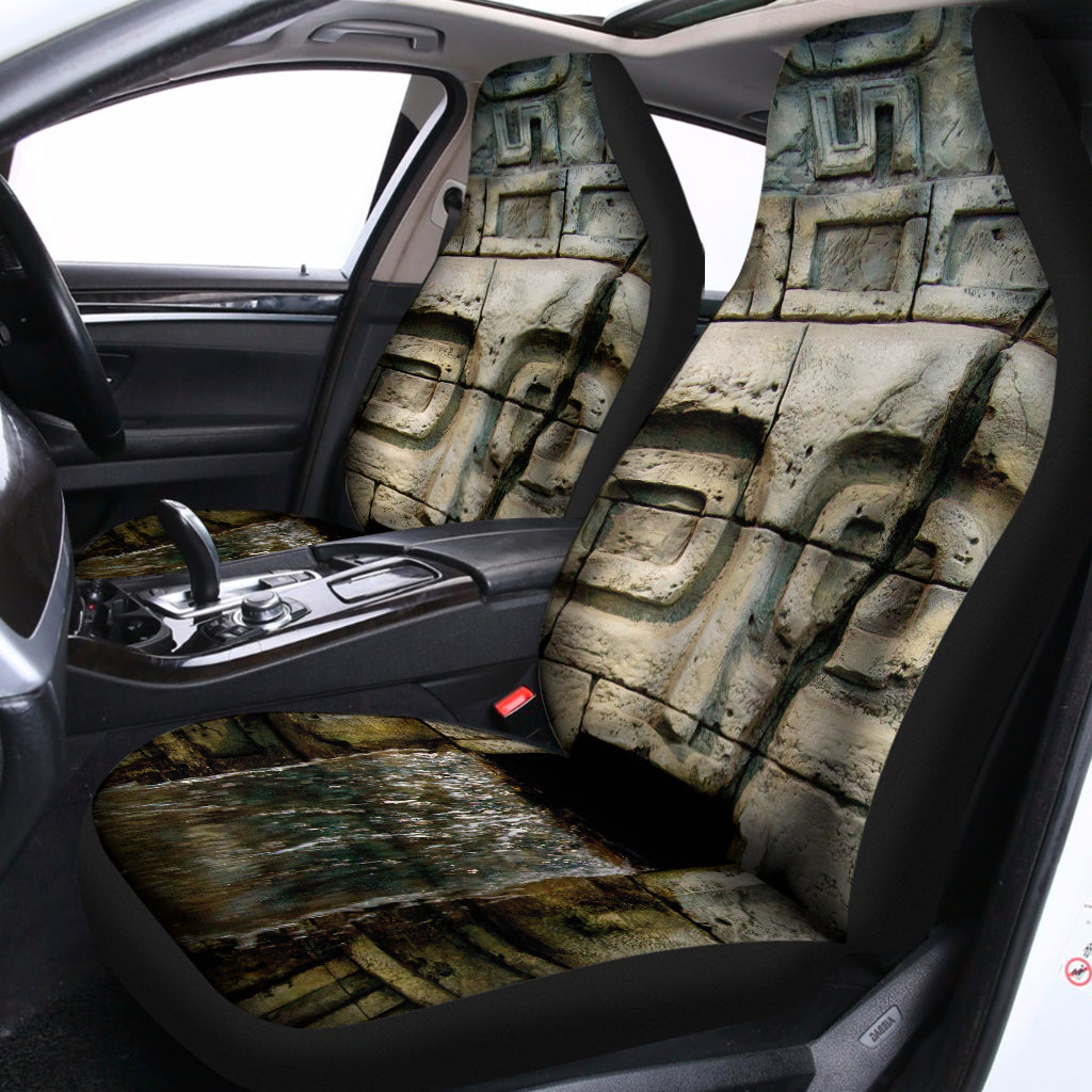 Mayan Stone Print Universal Fit Car Seat Covers