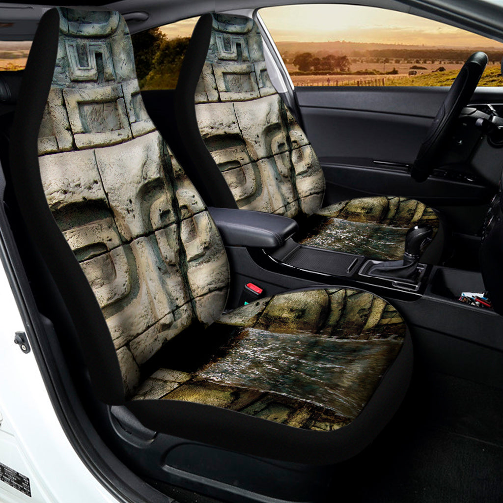 Mayan Stone Print Universal Fit Car Seat Covers
