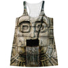 Mayan Stone Print Women's Racerback Tank Top