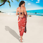 Meat Print Beach Sarong Wrap