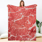 Meat Print Blanket